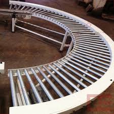 Stainless Steel Radius Roller Conveyor